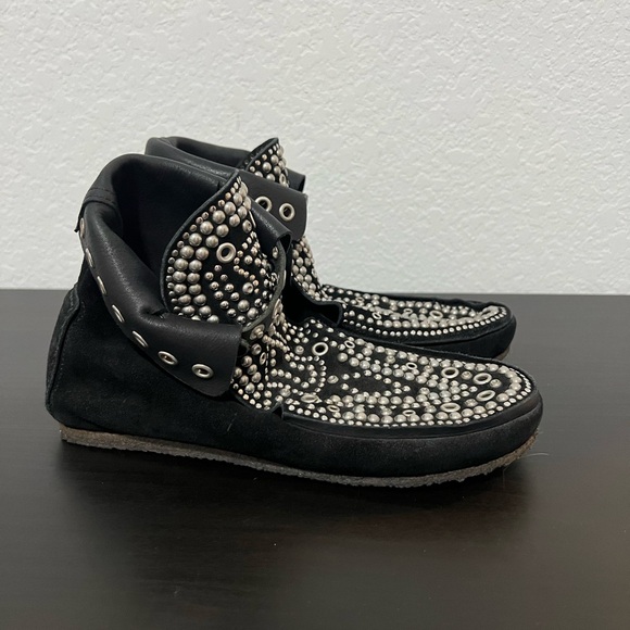 EUC Isabel Marant Morley Booties Black Suede Moccasins - Picture 13 of 16